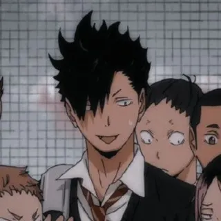 🌟 Kuroo Haikyuu anime, haikyuu, kuroo, character, nekomata telegram sticker
