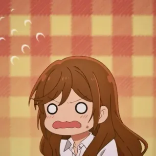 🥺 anime, angry, cartoon, girl, expression, upset telegram sticker