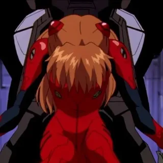 💌 Asuka Langley Sohryu Neon Genesis Evangelion Anime, Mecha, Evangelion, Asuka Langley, Personaje, Animación japonesa telegram sticker
