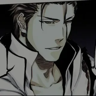 🧬 Sosuke Aizen Bleach Anime, Manga, Karakter, Potret telegram sticker