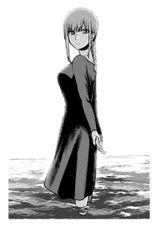 😇 anime, woman, dress, manga, character, art telegram sticker