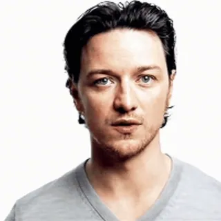 🫡 Schauspieler, Mann, Porträt, James McAvoy, Promi telegram sticker