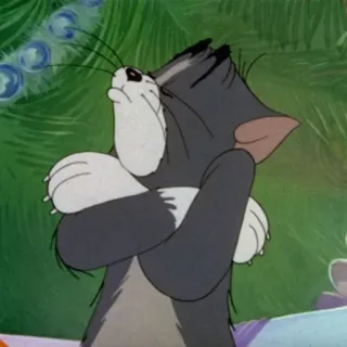 😒 Tom Cat Tom and Jerry Tom and Jerry, cartoon, cat, character, funny, meme telegram sticker
