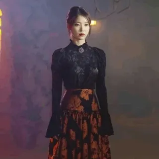🌙 Frau, Kleid, Mode, Porträt, Promi, Koreanisch telegram sticker