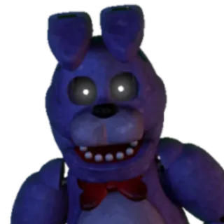 👹 Bonnie Five Nights at Freddy's Jeu vidéo, Horreur, Animatronique, Effrayant, Bonnie, Five Nights at Freddy's telegram sticker