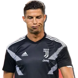😤 Cristiano Ronaldo voetbal, voetballer, atleet, Juventus, Cristiano Ronaldo telegram sticker