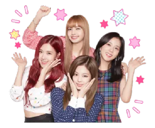 ❤️ kpop, grupo de chicas, estrellas, amigos, música, lindo, moda telegram sticker