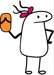 Flork Goofy whatsapp stickers
