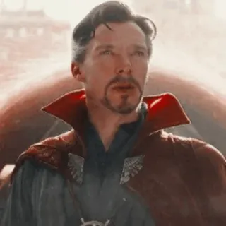 🕸 Doctor Strange doctor strange, benedict cumberbatch, marvel, superheld, magie telegram sticker