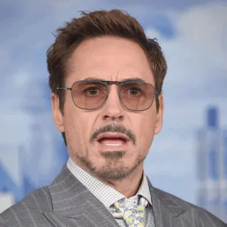😦 Robert Downey Jr. 유명인, 배우, 인물 사진, 남자, 사람 telegram sticker