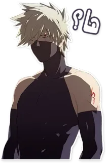😬 Kakashi Naruto ?L Anime, Kakashi, Naruto, Manga, Ninja, Charakter, Sticker whatsapp sticker
