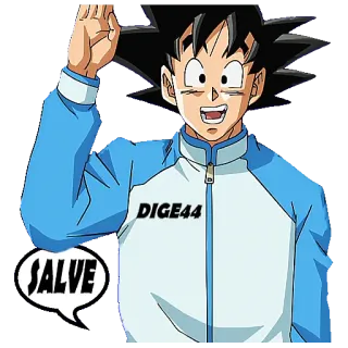 👋 Goku Dragon Ball DIGE44
SALVE Goku, Anime, Dragon Ball, character, sticker telegram sticker