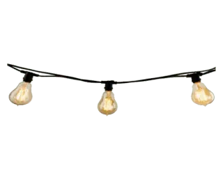 💡 luces, guirnalda de luces, bombilla, iluminación, decoración, decoración hogar telegram sticker