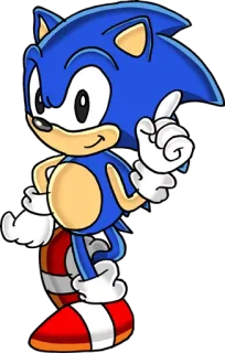Sonic X telegram stickers