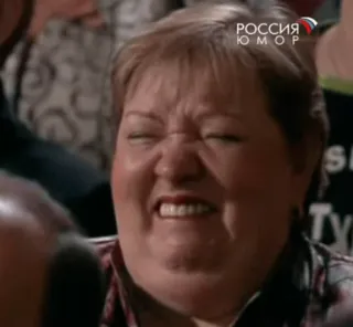 😂 РОССИЯ ЮМОР woman, face, expression, russian humor whatsapp sticker