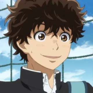⚽️ Anime, Personagem, Menino, Desenho animado, Retrato telegram sticker