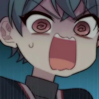 💬 Anime, Manga, Expresión, Impactado, Boca abierta telegram sticker