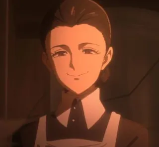 💜 Isabella The Promised Neverland anime, charakter, the promised neverland, isabella, mama whatsapp sticker