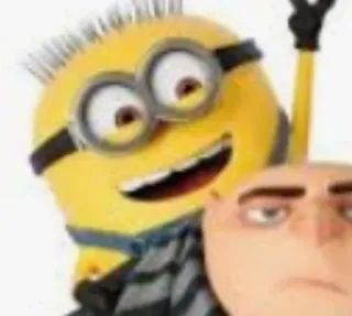 🤟 Minion Despicable Me Minion, Ich einfach unverbesserlich, Cartoon, animiert, lustig telegram sticker
