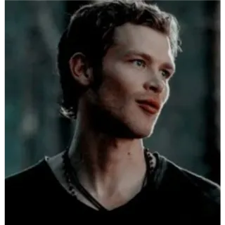 🙂 Klaus Mikaelson The Vampire Diaries vampiro, klaus, mikaelson, serie tv telegram sticker
