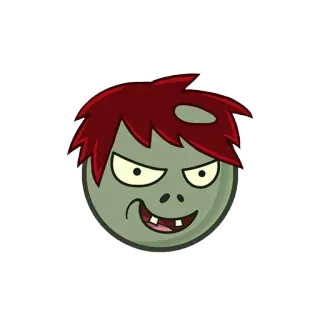 😈 좀비, 괴물, 만화, 스티커, 할로윈, 언데드 telegram sticker