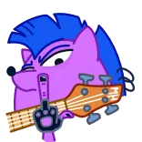 🖕 pony, cartoon, middle finger, offensive, gesture whatsapp sticker
