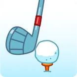 ☹️ Golf, Pelota de golf, Palo de golf, Deportes, Juego, Pelota telegram sticker