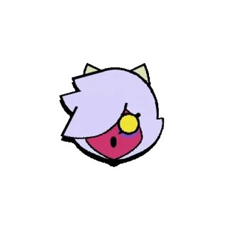 😅 Colette Brawl Stars Colette, Brawl Stars, personagem, adesivo, jogo whatsapp sticker