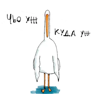😔 Чьо ун, КУДА ун 새, 웃긴, 스티커, 만화, 동물 telegram sticker