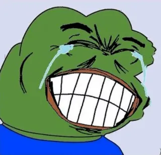 😂 Pepe the Frog Boy's Club telegram sticker