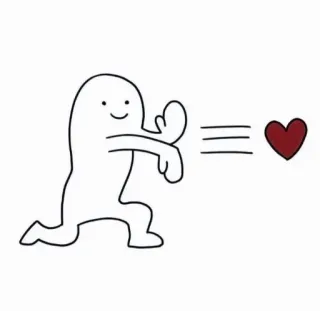 💌 сердце, любовь, персонаж, стрелка, милый, мультфильм telegram sticker