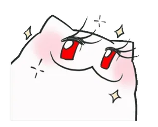 ✨ lindo, dibujos animados, kawaii, pegatina, brillo, animación, caprichoso telegram sticker