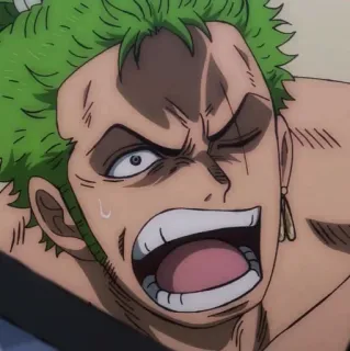 🐉 Zoro One Piece Аниме, Ван Пис, Ророноа Зоро, Зоро telegram sticker
