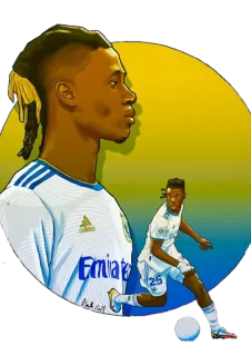 🇫🇷 bóng đá, cầu thủ, thể thao, Real Madrid, bóng đá telegram sticker