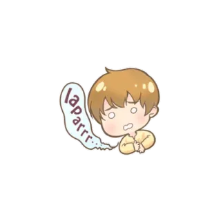 Eggnoid chibi telegram stickers