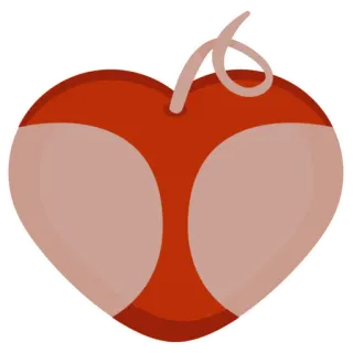 ❤️ coeur, forme, saint-valentin, amour, mignon telegram sticker
