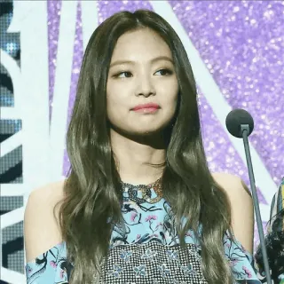 🍋 Jennie Kim kpop, singer, woman, blackpink, celebrity, asian, portrait telegram sticker