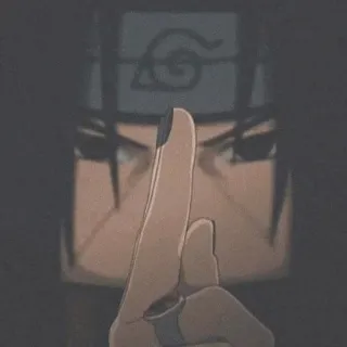 🎼 Itachi Naruto Итачи Учиха, Наруто, Аниме, Ниндзя, Манга telegram sticker