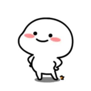 😊 น่ารัก, เรียบง่าย, ตัวละคร, คาวาอิ telegram sticker