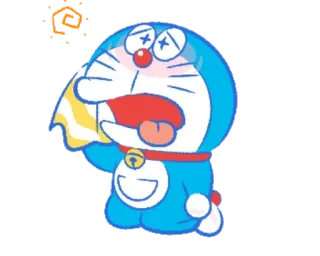 🥵 Doraemon Cartoon, Doraemon, Traurig, Erschöpft, Anime telegram sticker
