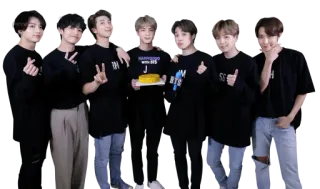 👍 BTS BTS, K-Pop, Musik, Band, Gruppe, Koreanisch telegram sticker