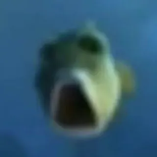 😧 fish, pufferfish, ocean, sea, aquatic, animal whatsapp sticker