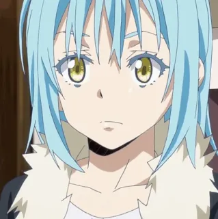💎 Rimuru Tempest That Time I Got Reincarnated as a Slime Anime, Manga, Isekai, Slime, Fantasy, Personaggio telegram sticker