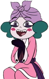 😍 Eclipsa Butterfly Star vs. the Forces of Evil cartoon, animated, Eclipsa, Butterfly, Star vs. the Forces of Evil, character telegram sticker