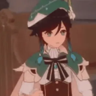 😨 Venti Genshin Impact アニメ, ビデオゲーム, ウェンティ, 原神 telegram sticker