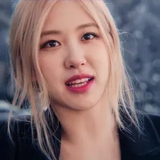 🍐 Rose K-pop, cantante, Rosé, Blackpink, celebridad, música, ídolo telegram sticker