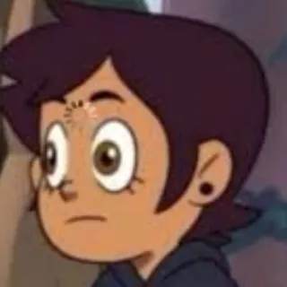 😐 Luz Noceda The Owl House cartoon, animation, fantasy, Disney, Luz Noceda telegram sticker