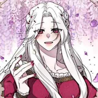 🕊 женщина, аниме, манга, персонаж, портрет, фэнтези telegram sticker