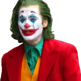 😔 Joker Coringa, Palhaço, Filme, Personagem, DC Comics telegram sticker