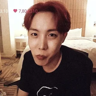 ⭐️ J-Hope J-Hope, 韩国流行, 防弹少年团, 名人, 歌手, 音乐 telegram sticker